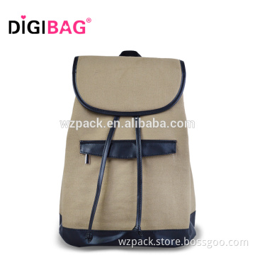 Canvas Backpack for Women & Girls Boys Casual Book Bag Sports Daypack